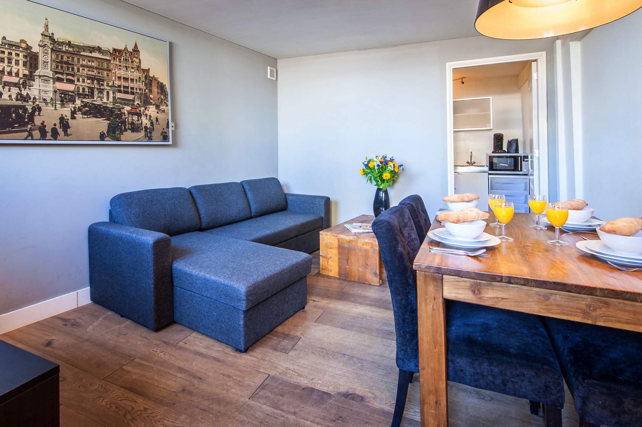 Indiaan Amsterdam Harbour Apartment 1-Bedroom Economy (4 pers)