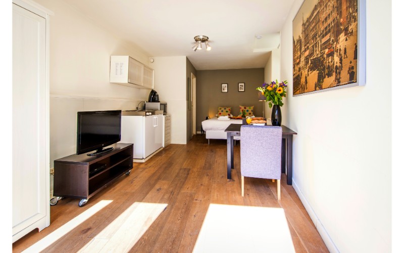 Harbour Serviced Apartment Amsterdam Studio Standard (2 pers) Living Room