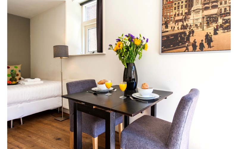 Harbour Serviced Apartment Amsterdam Studio Standard (2 pers) Living Room