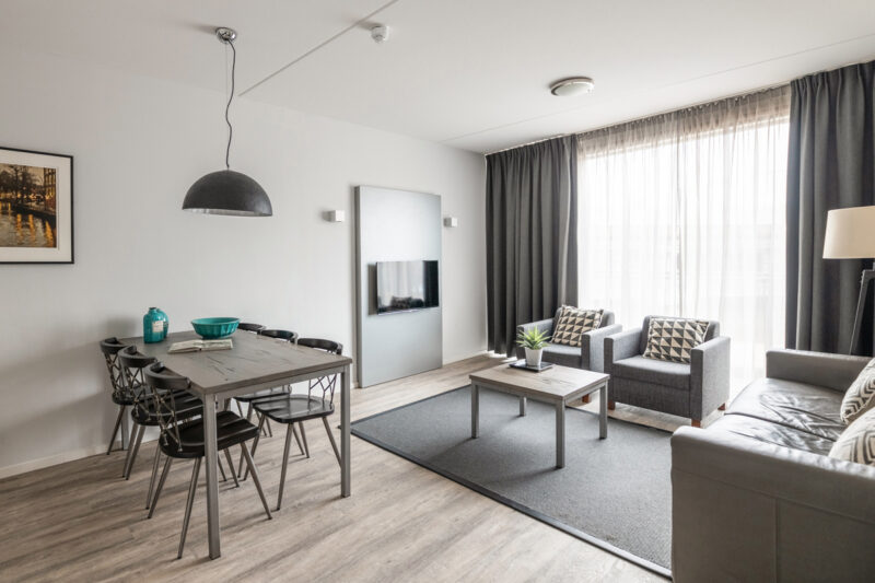 Yays Bickersgracht, Amsterdam, Two-Bedroom Apartment Type, Living Room