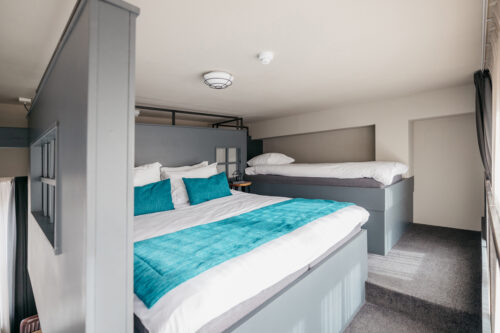 Yays Oostenburgergracht, Amsterdam, Duplex Family apartment type, Bedroom