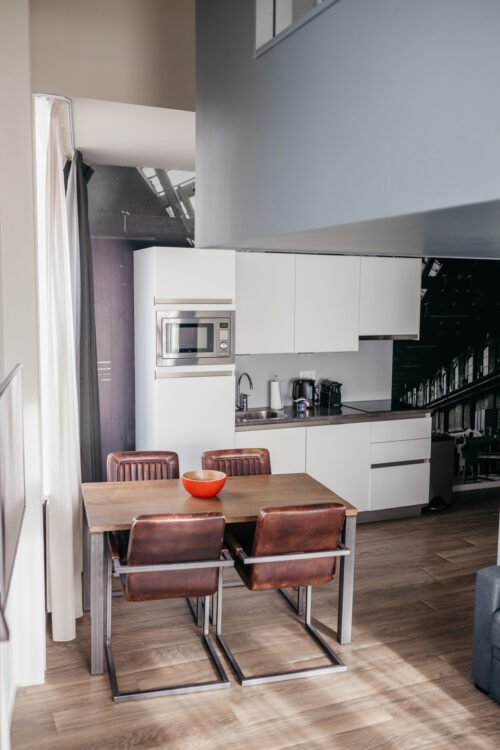 Yays Oostenburgergracht, Amsterdam, Duplex Family apartment type, Kitchen