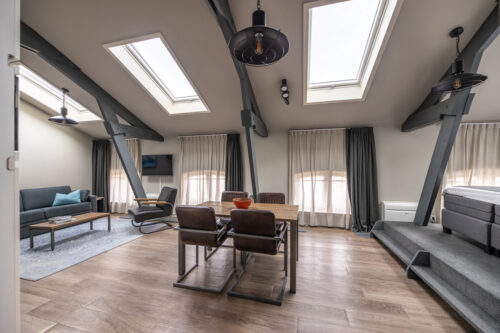 Yays Oostenburgergracht, Amsterdam, Family Room apartment type, DiningRoom