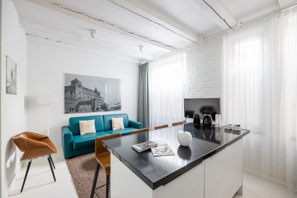 Yays Zoutkeetsgracht, Amsterdam, One-Bedroom Comfort A Apartment Type, Living Room