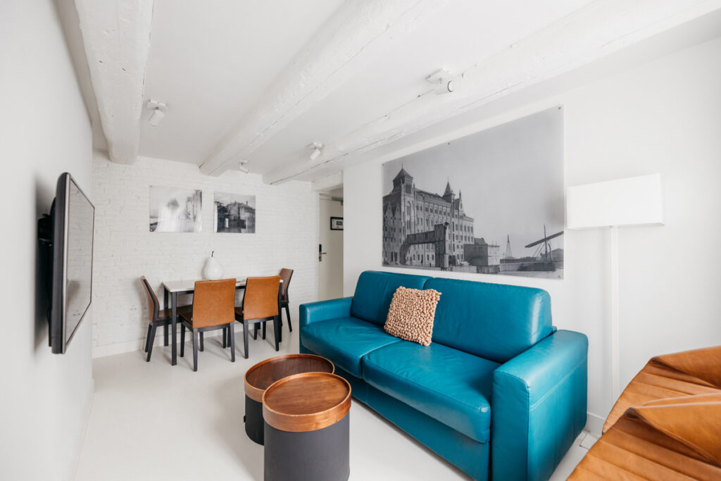 Yays Zoutkeetsgracht, Amsterdam, One-Bedroom Comfort B Apartment Type, Living Room
