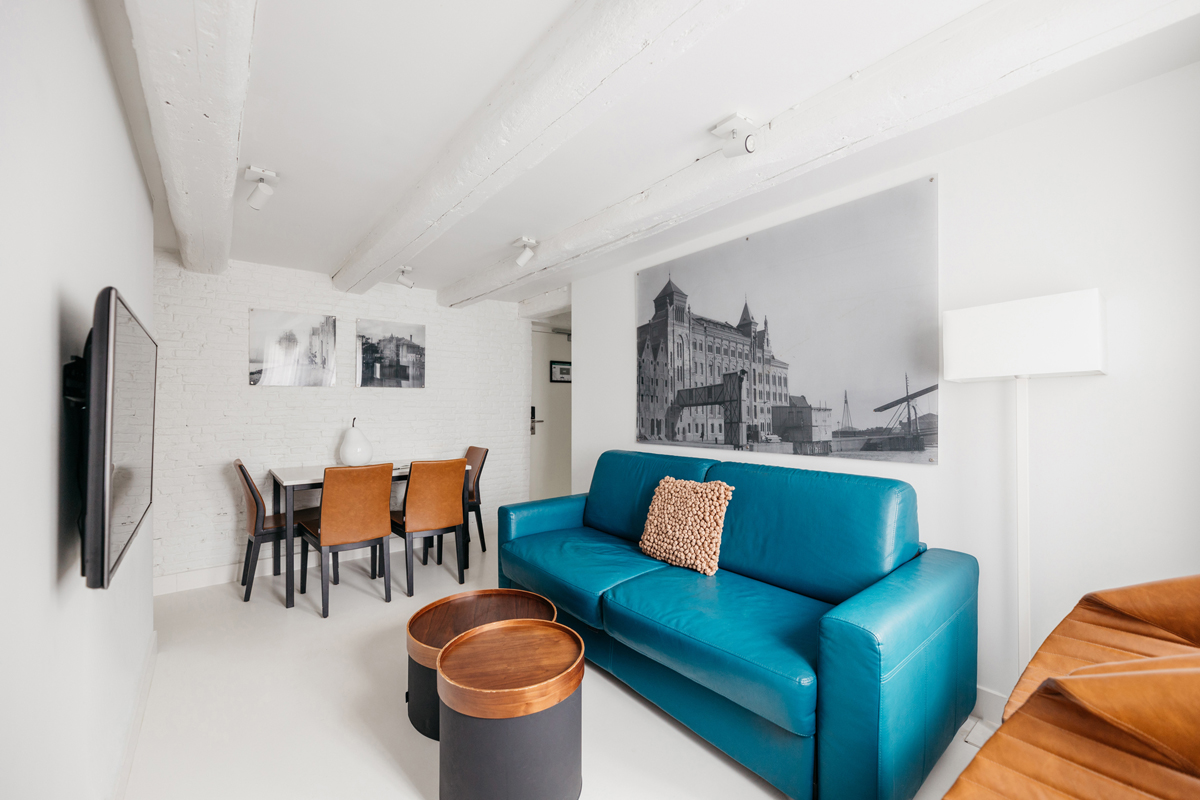 Yays Zoutkeetsgracht, Amsterdam, One-Bedroom Comfort B Apartment Type, Living Room