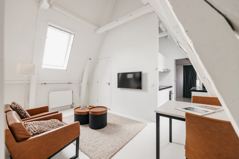 Yays Zoutkeetsgracht, Amsterdam, One-Bedroom Apartment Type, Living Room