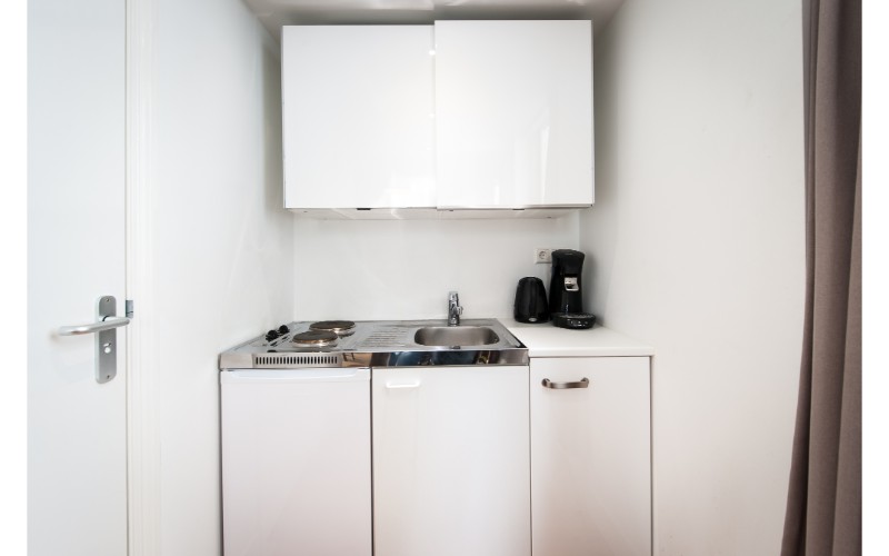 Harbour Loft Studios Serviced Apartment Amsterdam Basic Duplex Studio Kitchen