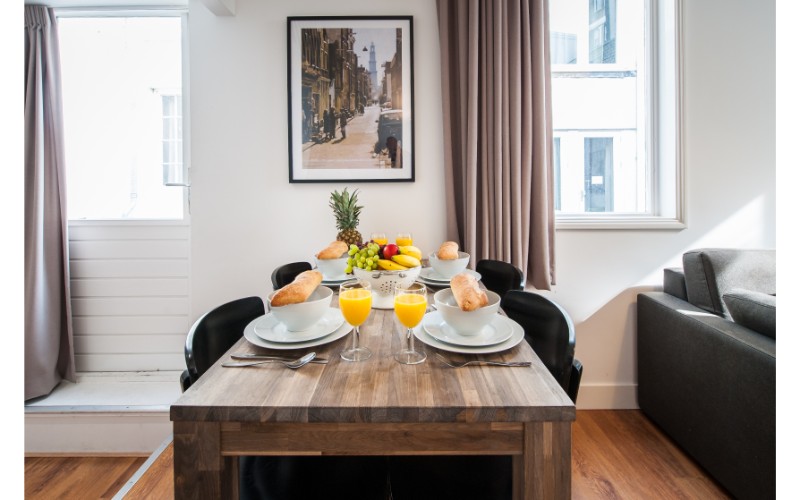 Harbour Loft Studios Serviced Apartment Amsterdam Basic Duplex Studio Living Room