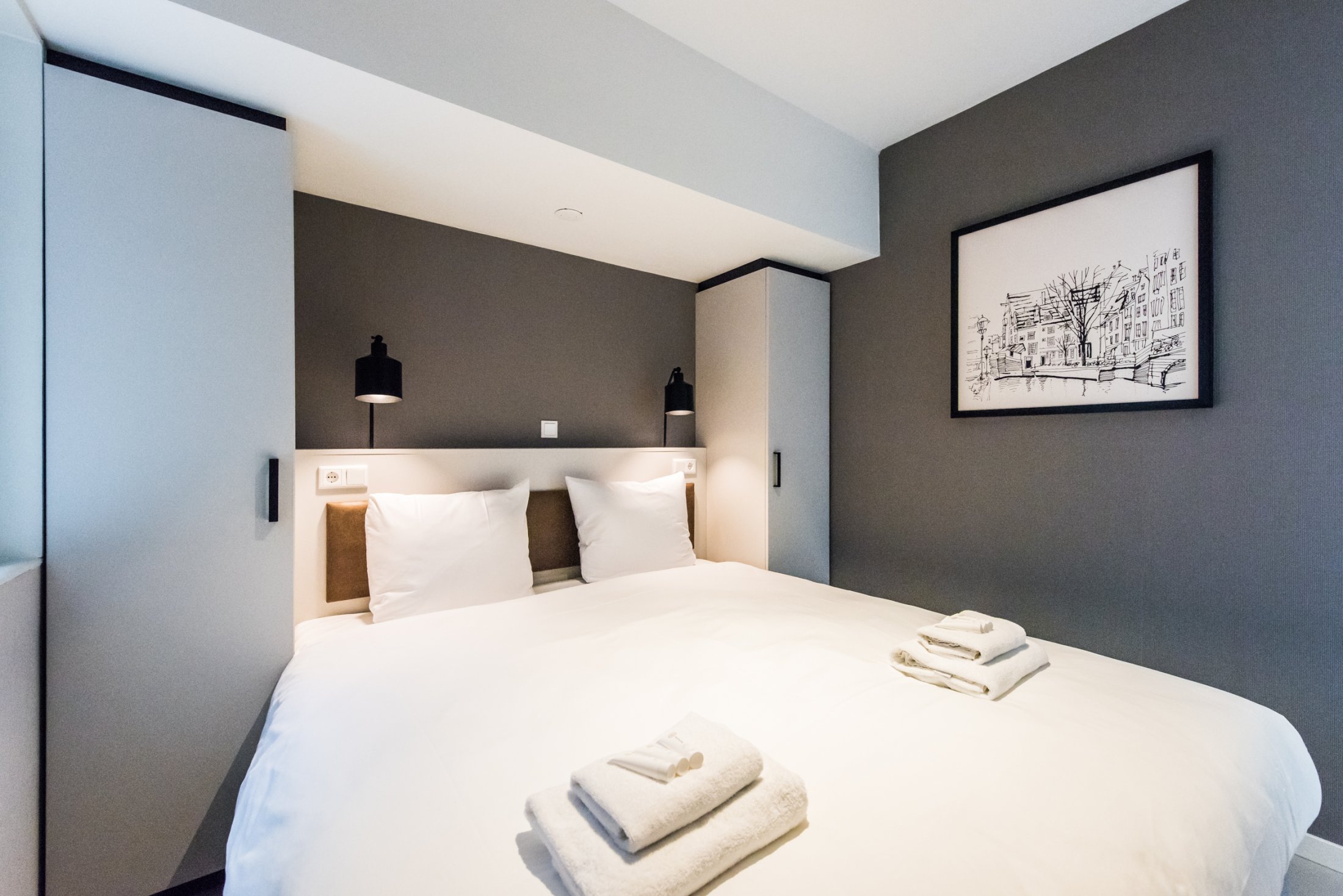 Eastern Docklands Apartment Amsterdam Two-Bedroom Bedroom