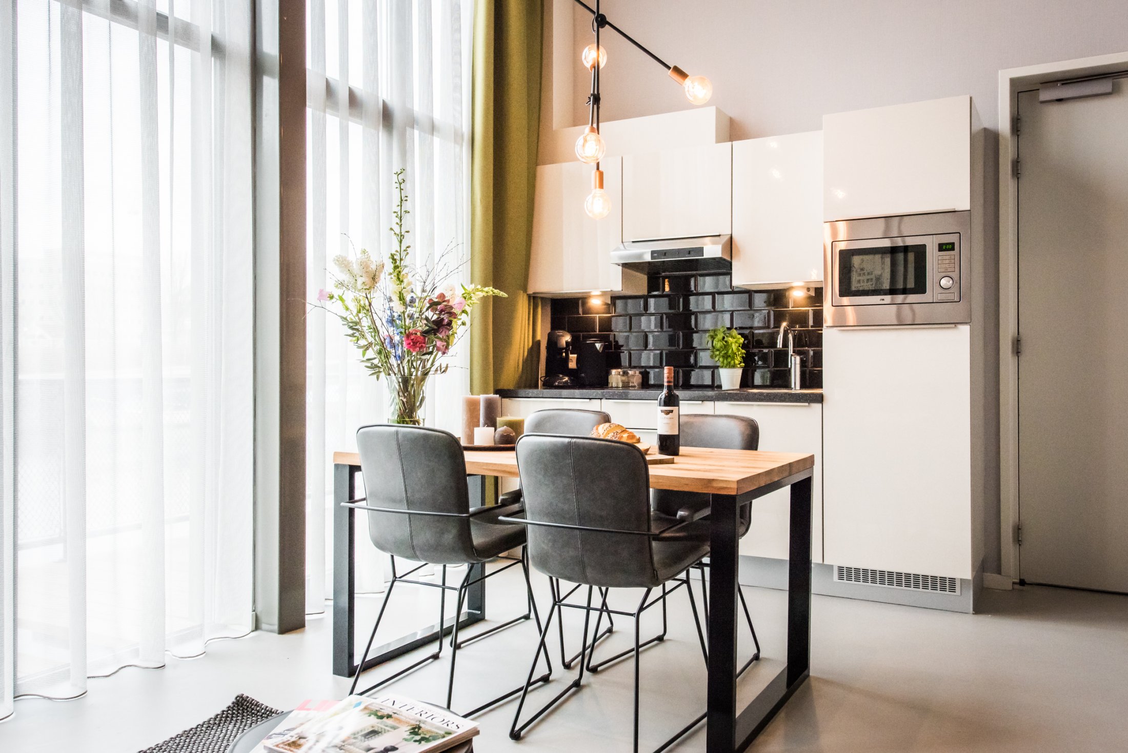 Eastern Docklands Apartment Amsterdam Two-Bedroom Kitchen