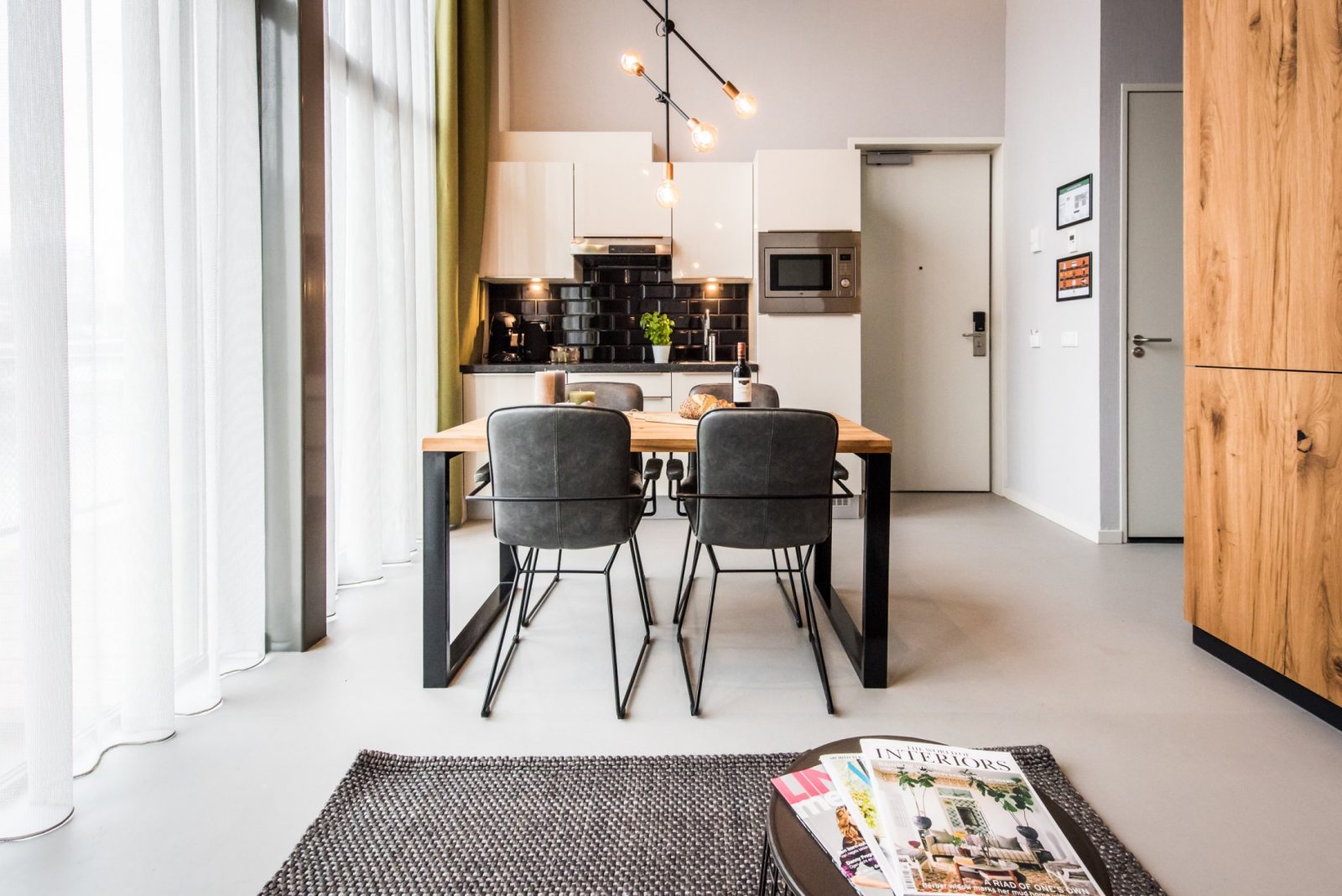 Eastern Docklands Apartment Amsterdam Two-Bedroom Kitchen