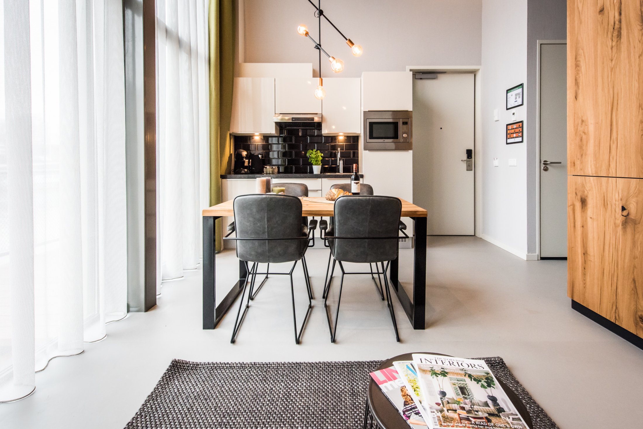 Eastern Docklands Apartment Amsterdam Two-Bedroom Kitchen