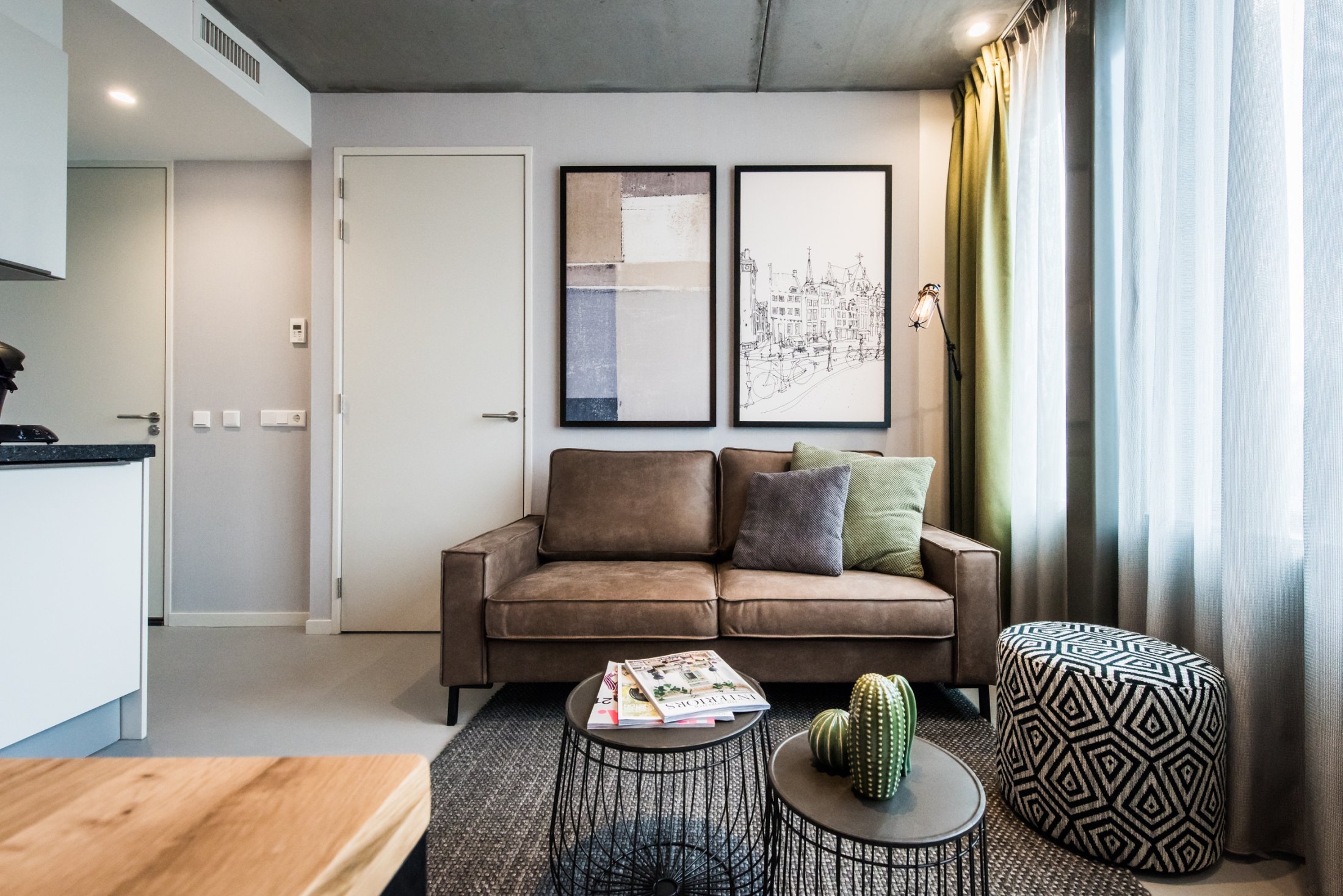 Eastern Docklands Serviced Apartment Amsterdam Living Room