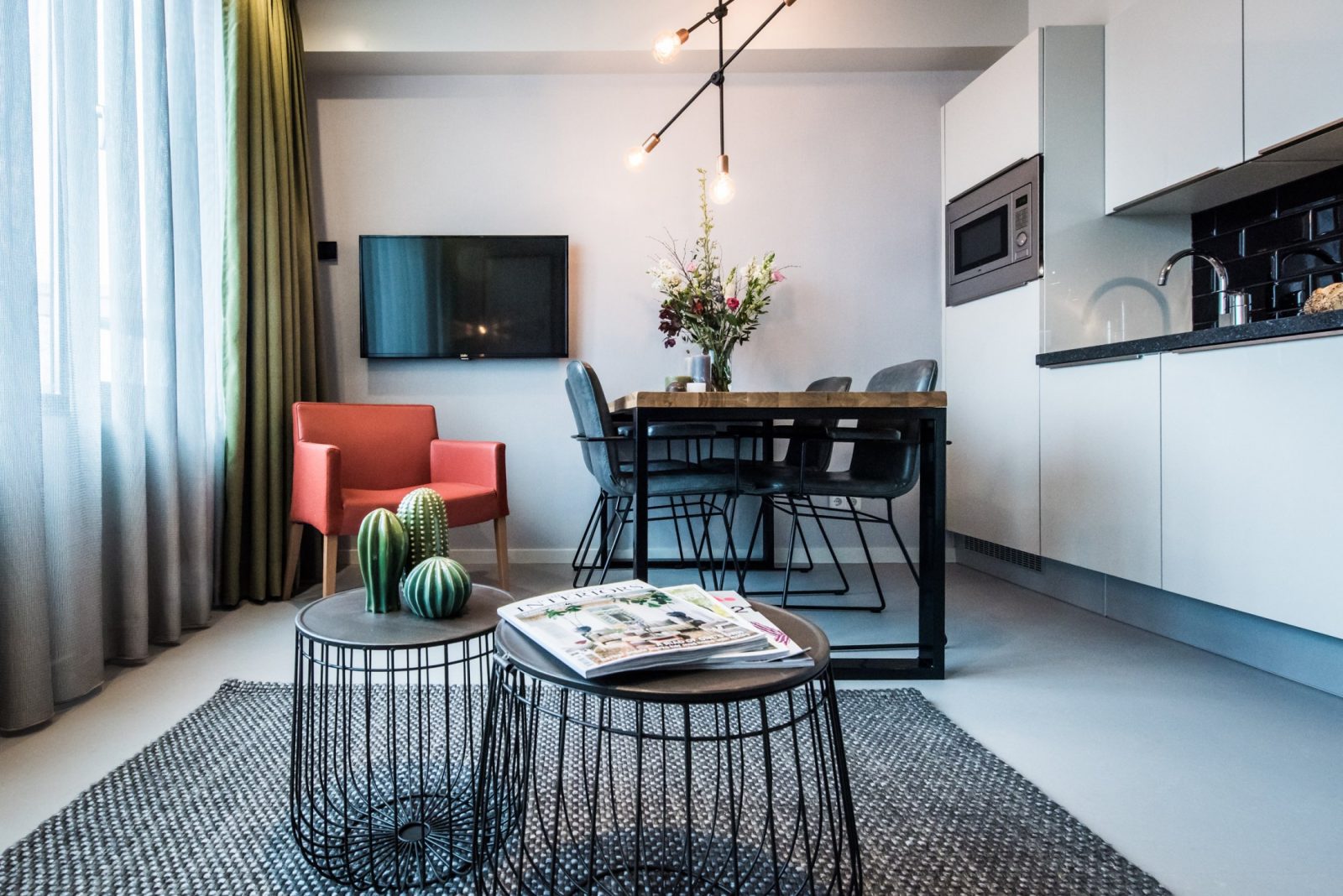 Eastern Docklands Serviced Apartment Amsterdam Living Room