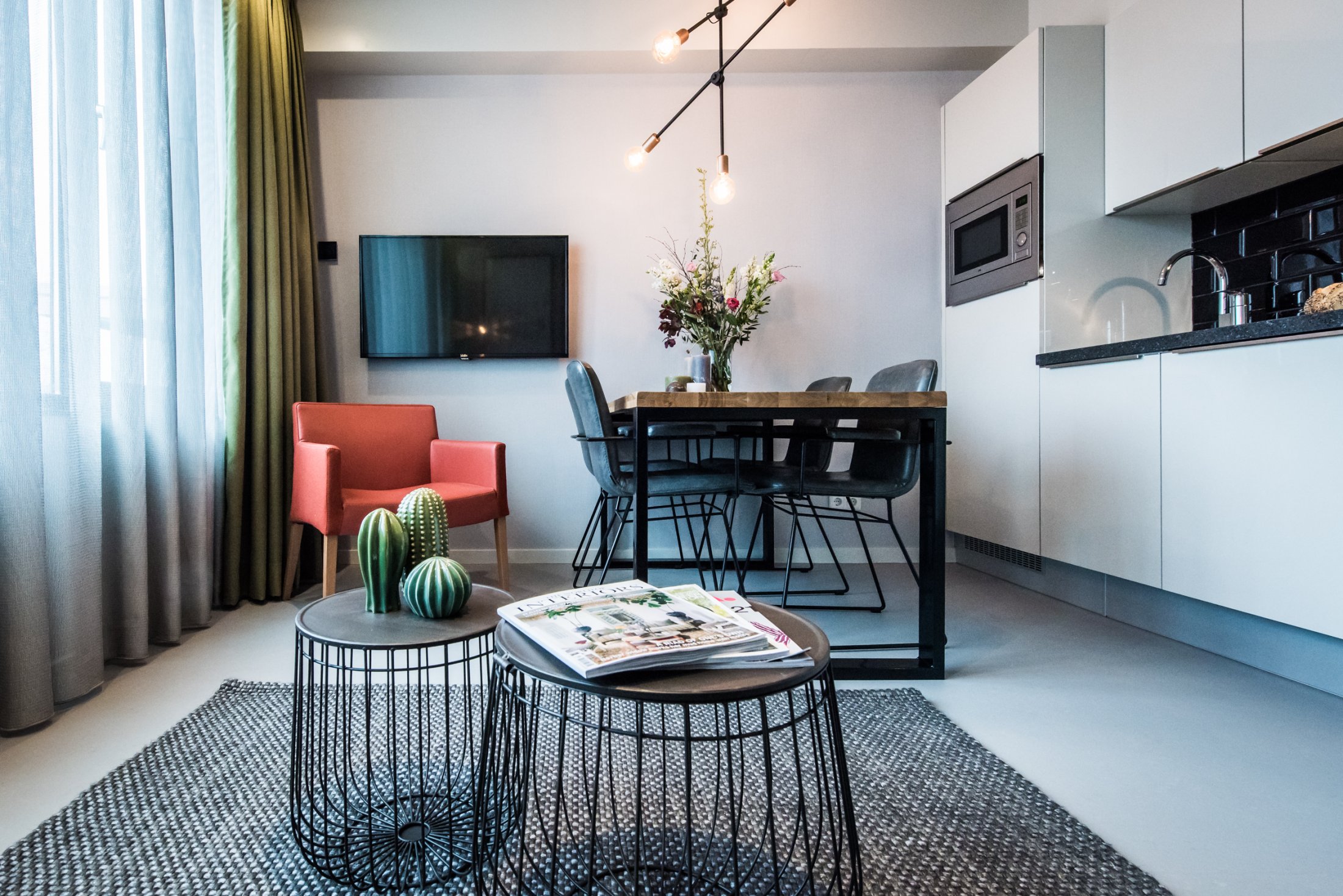 Eastern Docklands Serviced Apartment Amsterdam Living Room