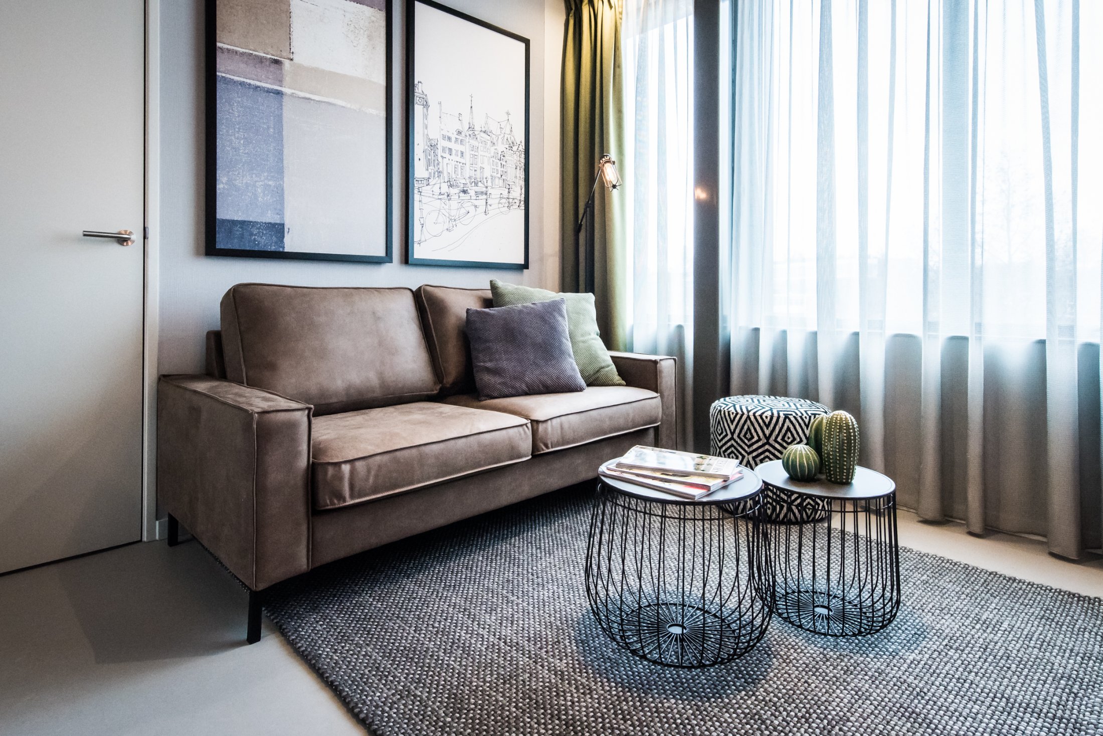 Eastern Docklands Serviced Apartment Amsterdam Living Room