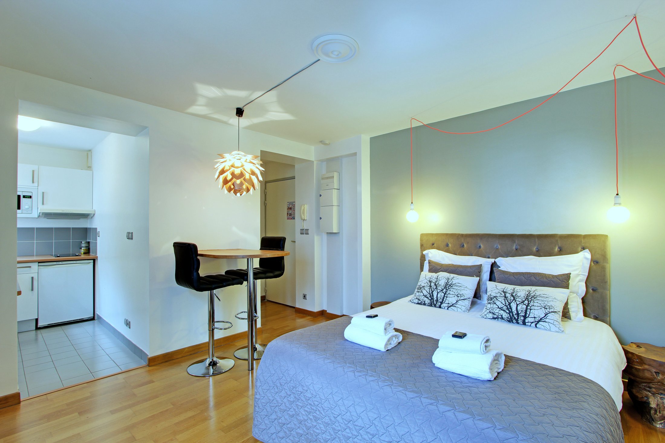 Museum View Serviced Apartment Paris Studio Deluxe Bedroom