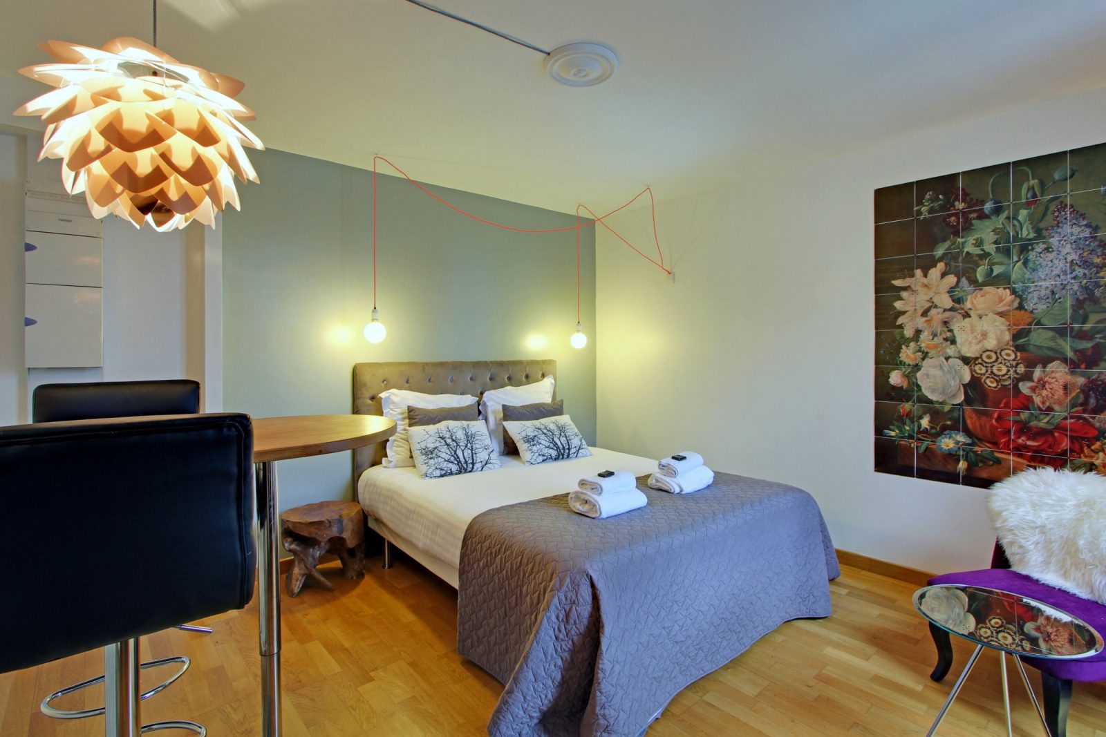 Museum View Serviced Apartment Paris Studio Deluxe Bedroom