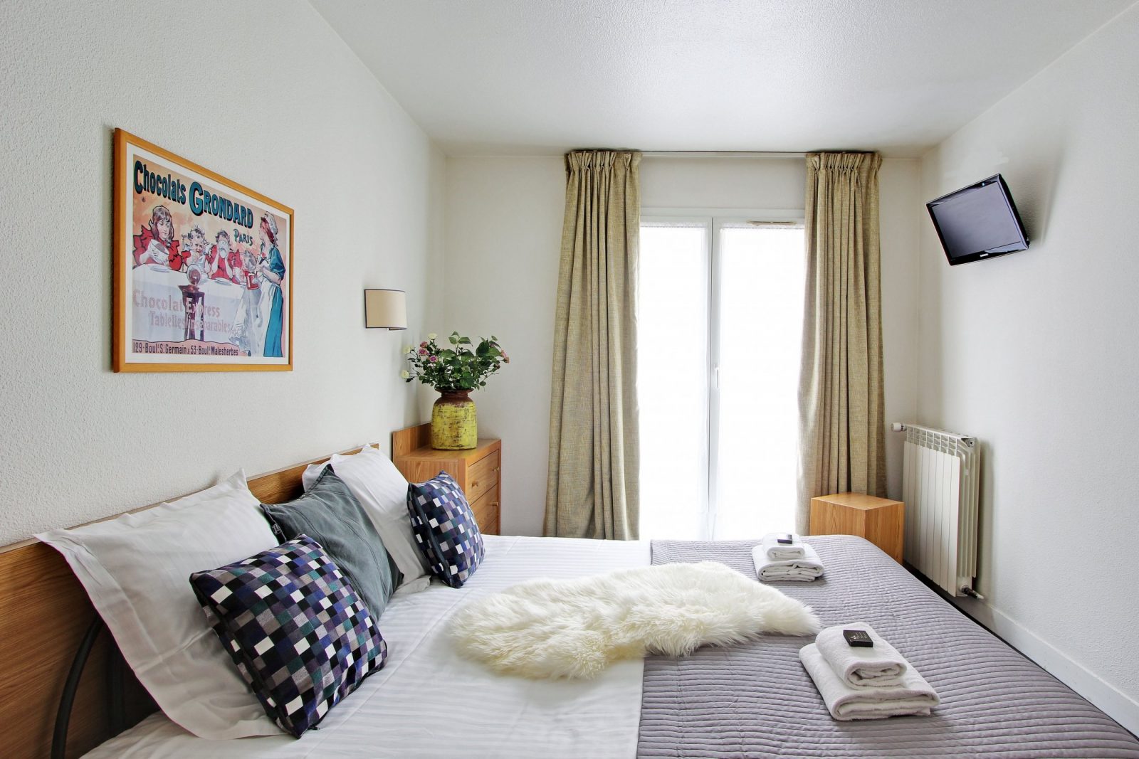 Residence Les Lilas Serviced Apartment Paris Studio Bedroom